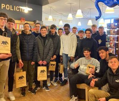 Visite de la librairie la Parenthèse à Annonay, un vrai succès