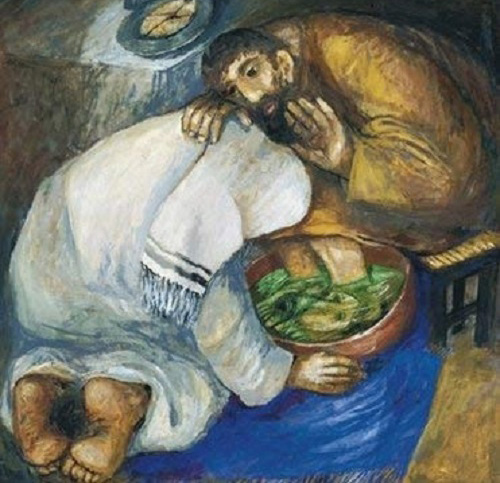 Jeudi Saint et le lavement des pieds